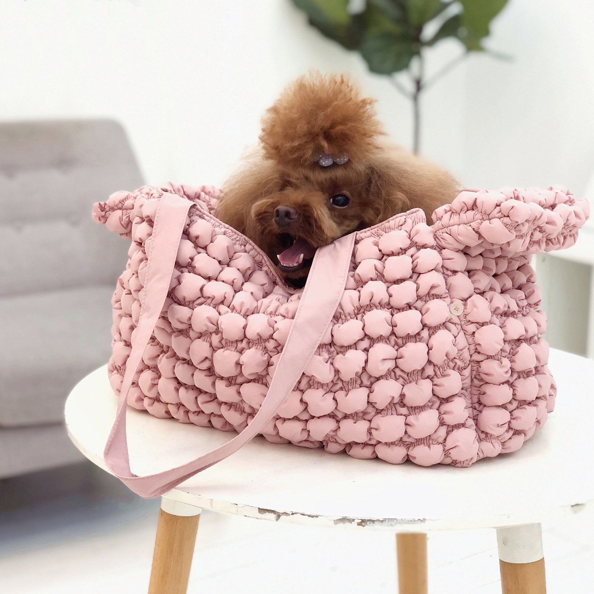 The Pet Life 'Bubble Vogue' Ultra-Plush Fashion Designer Pet Carrier is stylish, comfortable, and durable. - Wolldi