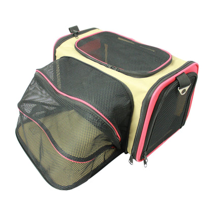 Folding Collapsible Pet Carrier Transport