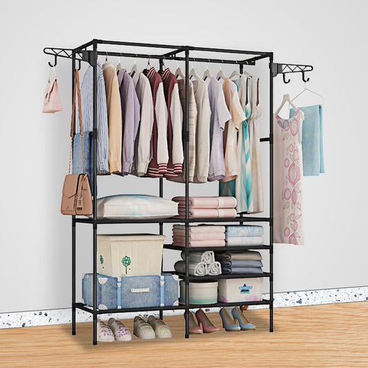 Metal Garment and Shoe Rack