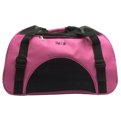 Airline pet carrier with adjustable Transport