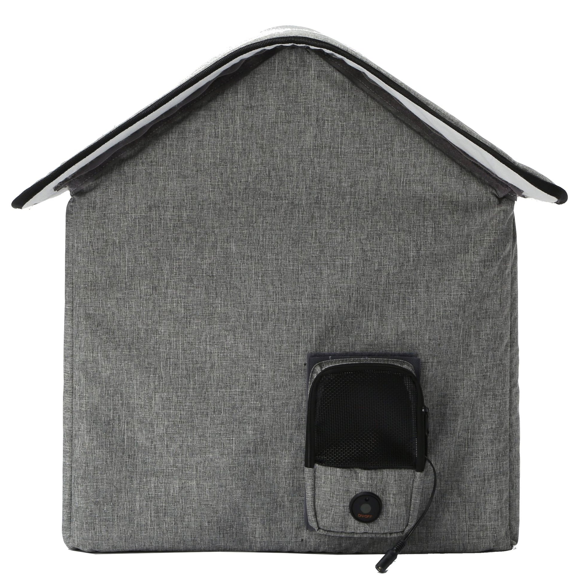 The Pet Life "Hush Puppy" Pet House has built-in heating and cooling for your pet's comfort. - Wolldi