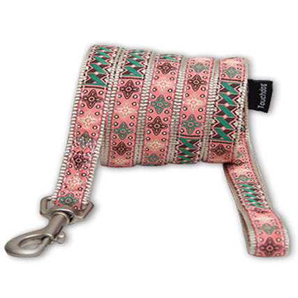 Durable collar and leash with reinforced stitching and stylish embroidery. - Wolldi