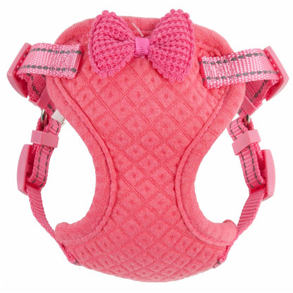 Dog Harness with Bowtie Straps