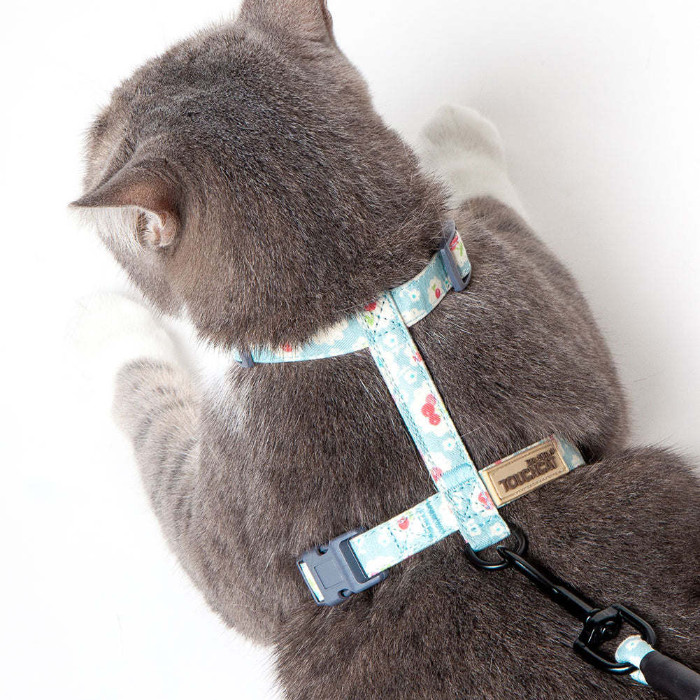 Cable Cat Harness and Leash Combo Straps