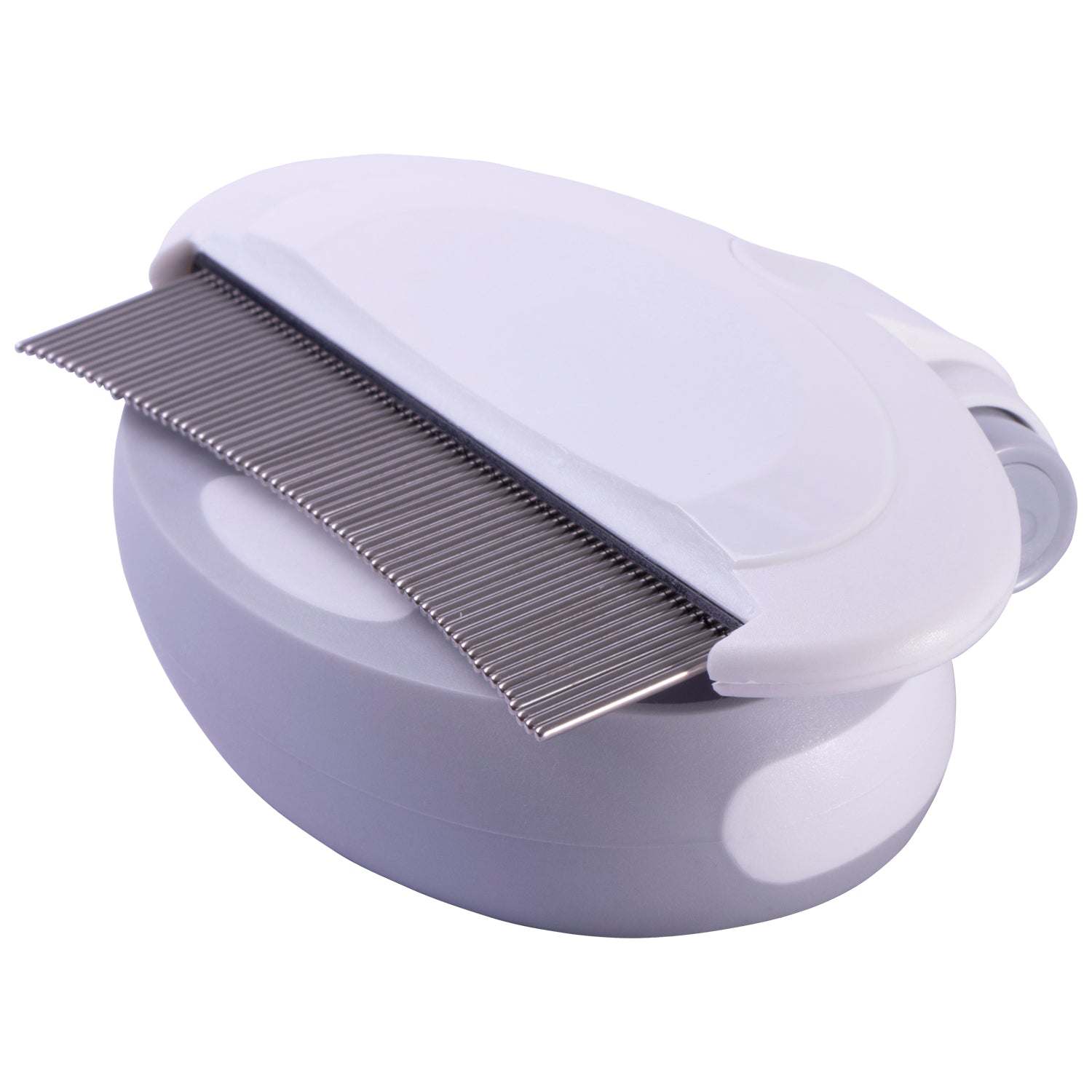 The Pet Life 'Gyrater' Travel Swivel Comb: Compact, customizable, and effective for grooming pets on the go. - Wolldi