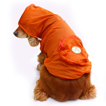 Adjustable Dog Raincoat Fashion