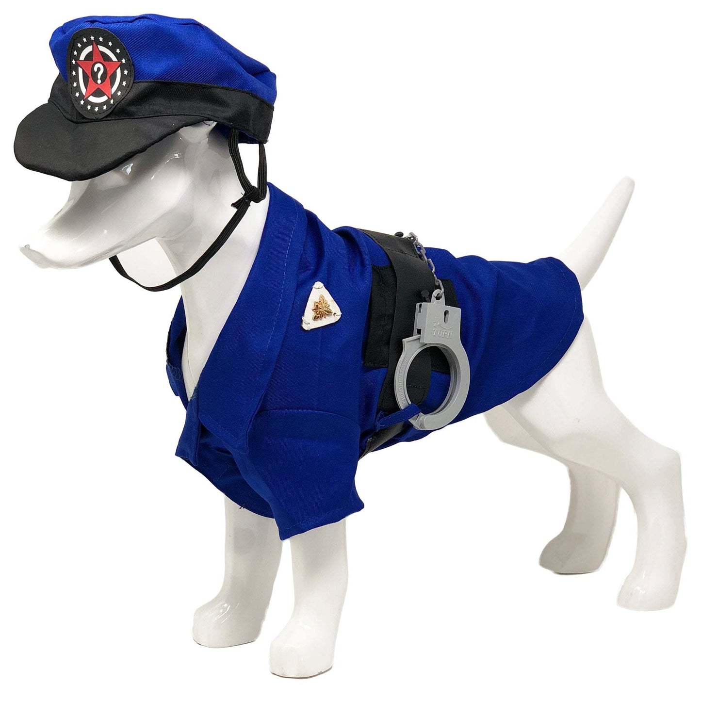 This Police Dog Costume by Pet Life is cute, easy to clean, and available in multiple sizes. - Wolldi