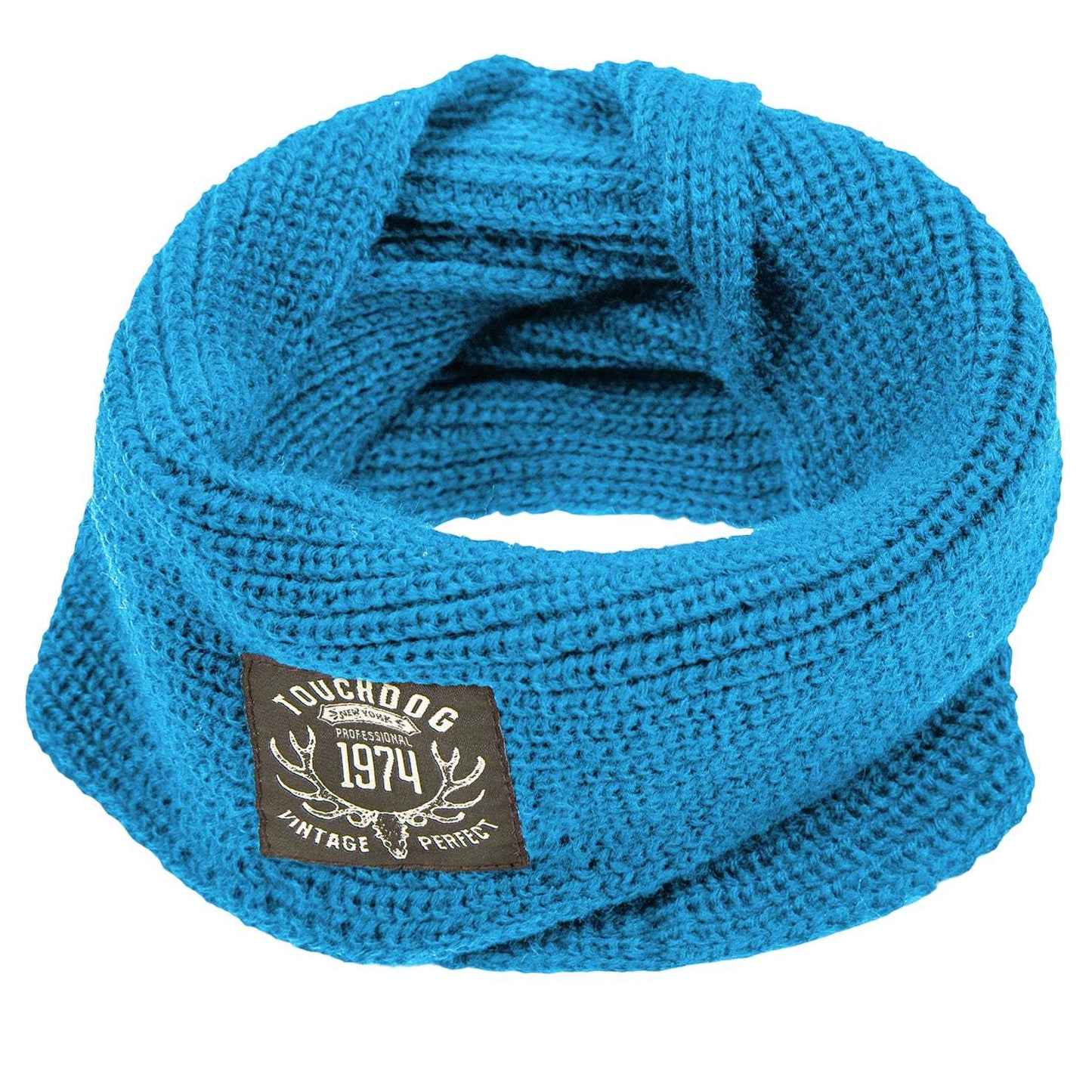 The Touchdog Heavy Knitted Winter Dog Scarf provides exceptional warmth and style. - Wolldi