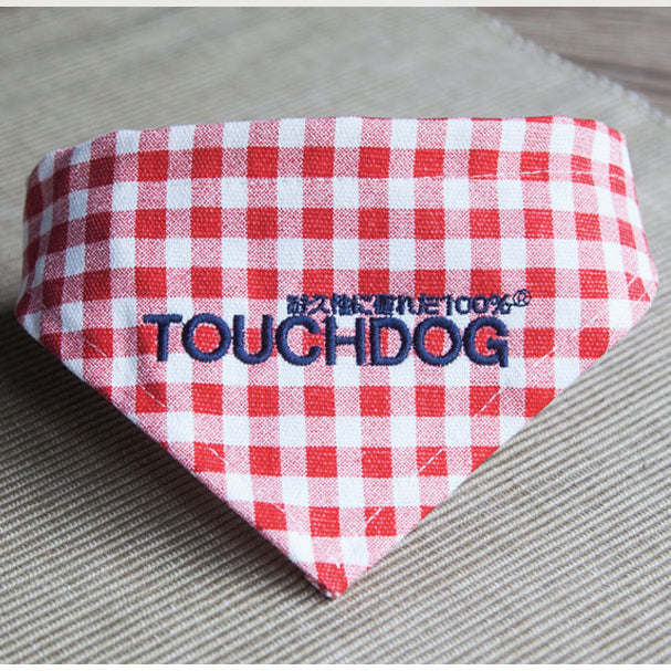 The Touchdog 'Bad-to-the-Bone' Velcro Bandana is stylish, durable, and versatile. - Wolldi