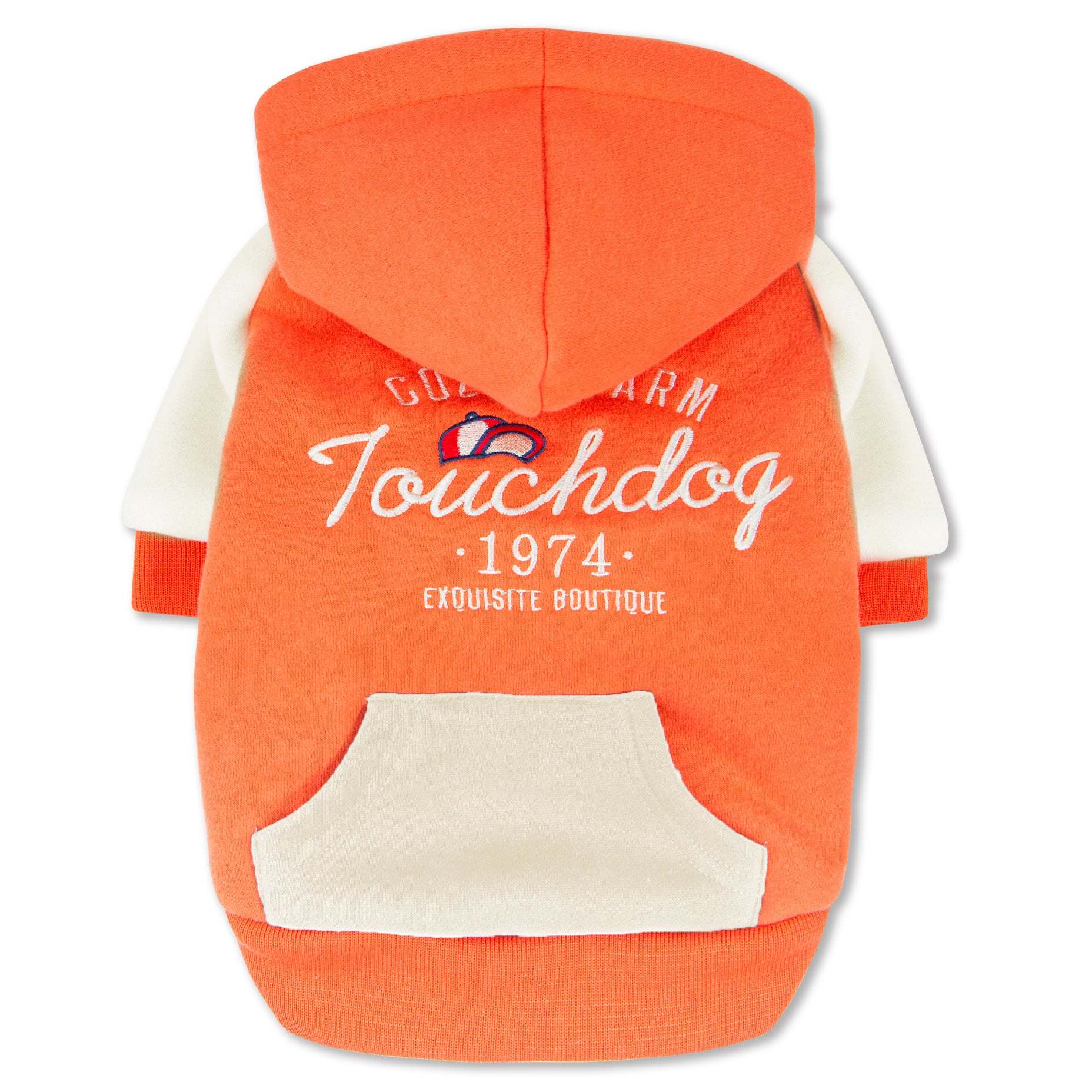 Touchdog 'Heritage' Soft-Cotton Fashion Dog Hoodie - Comfortable, stylish, and convenient for your furry friend. - Wolldi