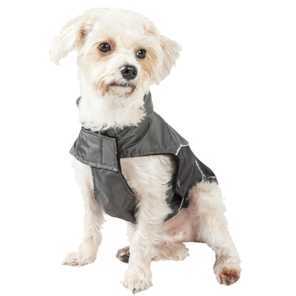 Waterproof reflective dog coat