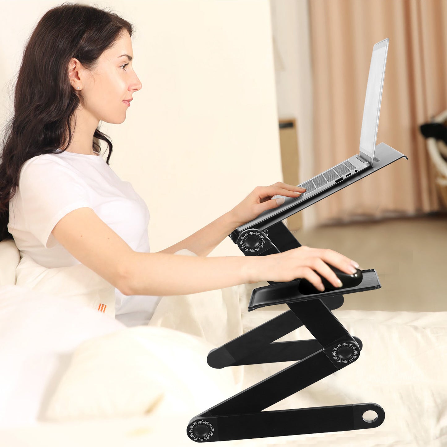 Foldable adjustable laptop table HomeStyle