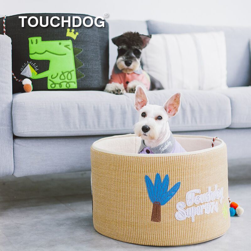 Durable, comfortable cat bed with scratch-proof exterior and machine washable cushion. - Wolldi