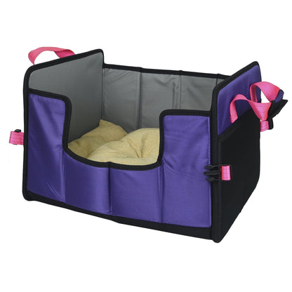 "Travel-Nest folding pet bed: portable, lightweight, durable, and machine washable." - Wolldi