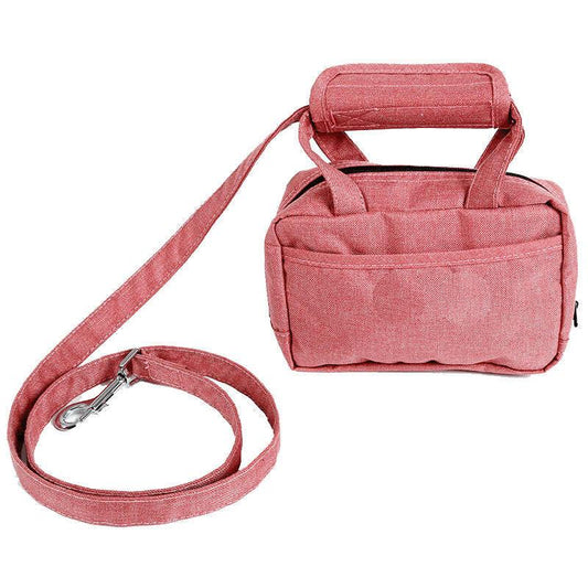 The Pet Life 'Posh Walk' Purse Dog Leash is an all-in-one accessory holder with waste bag dispenser. - Wolldi