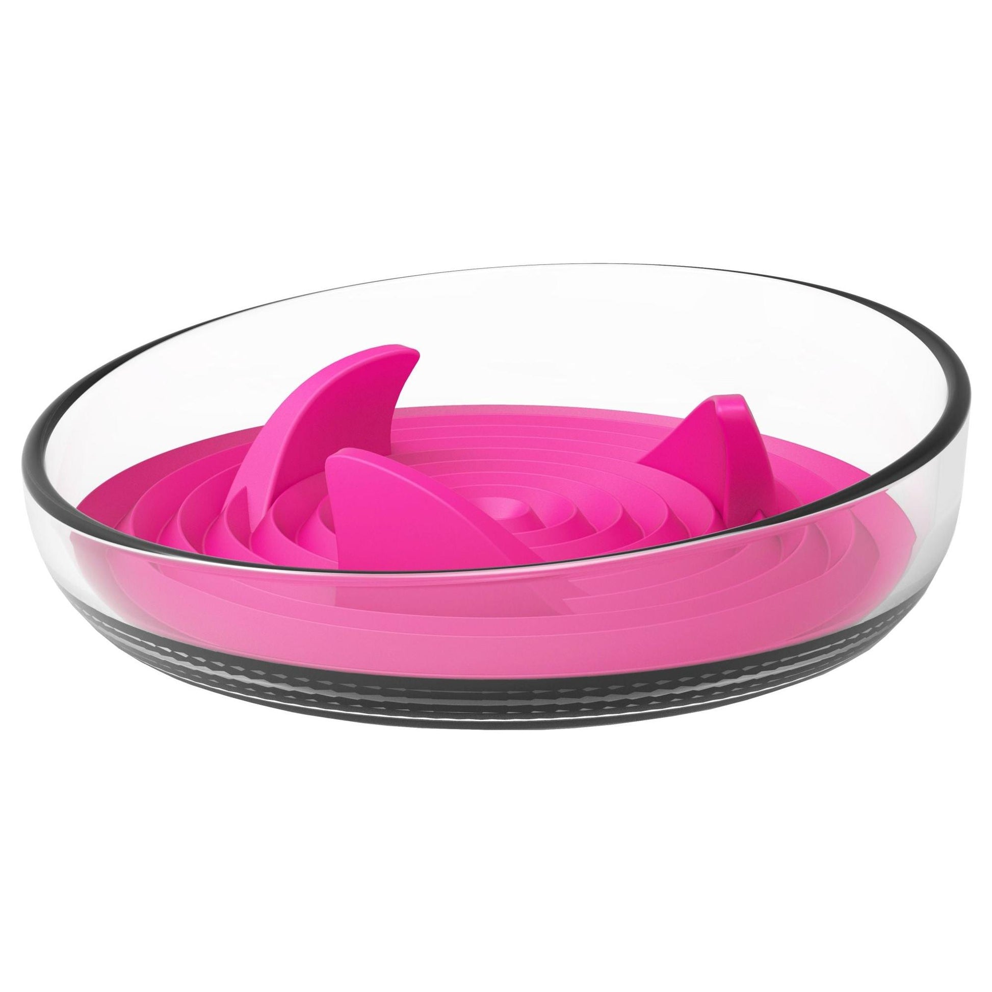 The Pet Life 'Cirlicue' Shark Fin Pet Bowl is durable, easy to clean, and promotes slow feeding. - Wolldi