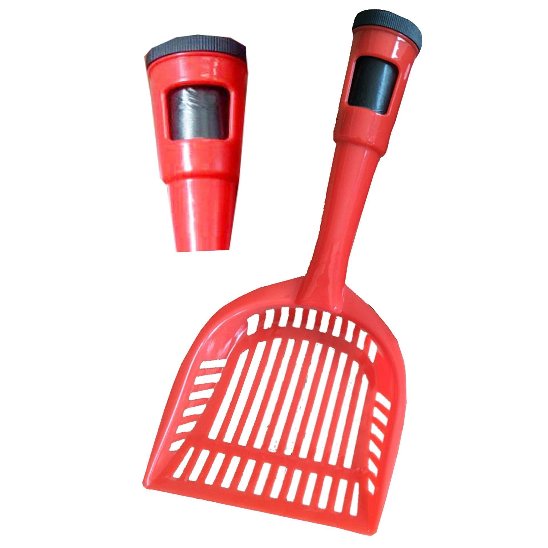 Pet Life Poopin-Scoopin is a durable, all-in-one litter shovel with built-in waste bag holster. - Wolldi