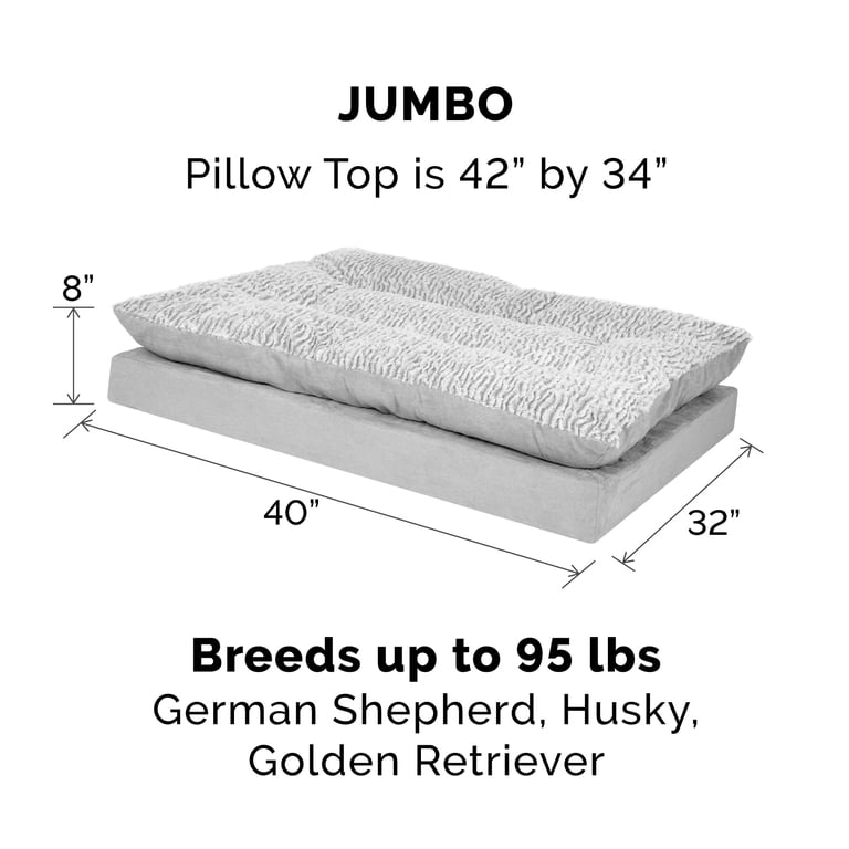 Gray · Orthopedic Foam · Jumbo